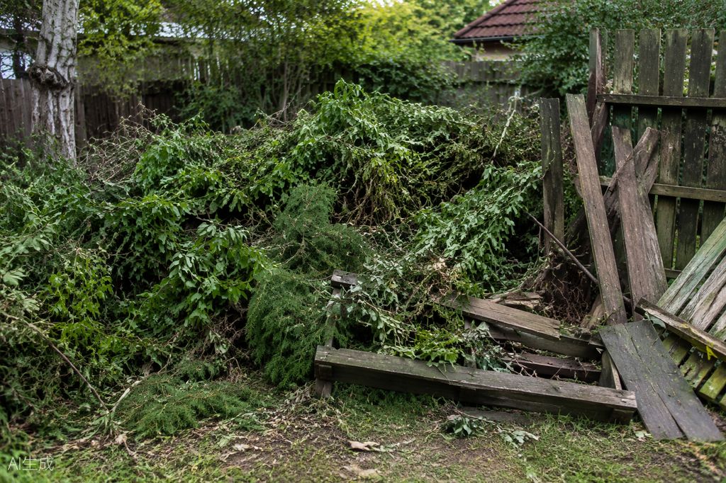 Before — Garden Waste Removal — North Shore
